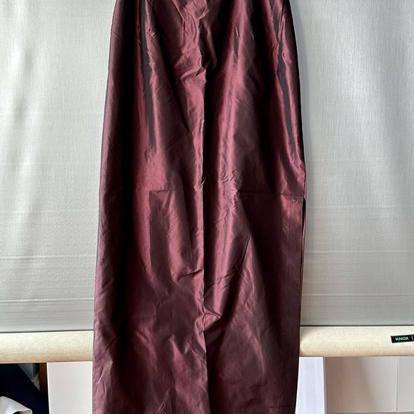 Silk Chetta B evening gown prom dress/top and skirt. Size Small. - Picture 2 of 6